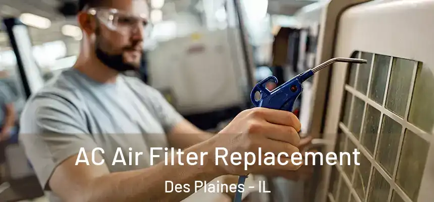 AC Air Filter Replacement Des Plaines - IL