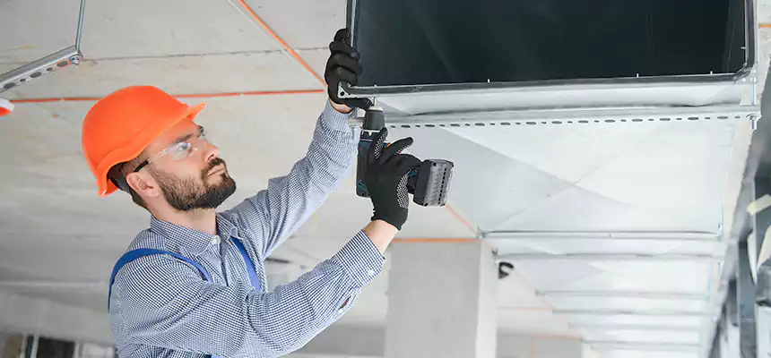 Roof Cap & Exterior Hood Lint Buildup Removal – Des Plaines